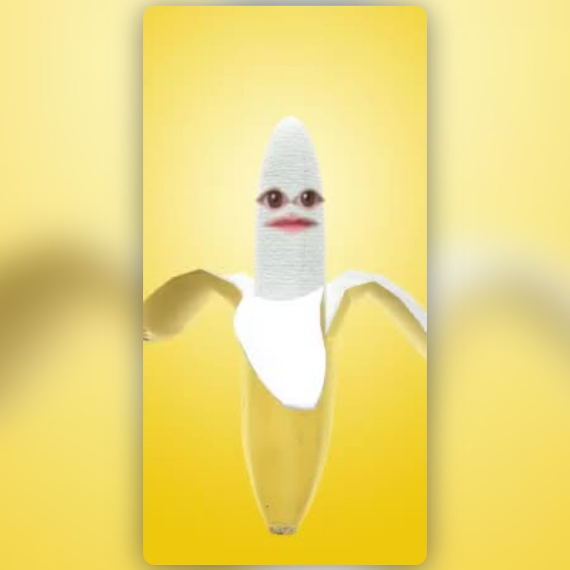 Banana Lens by Phil Walton - Snapchat Lenses and Filters