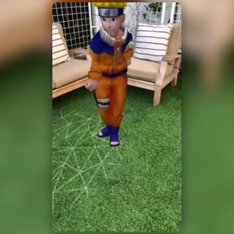 Naruto Uzumaki Lens by Xinator Snapchat Lenses and Filters