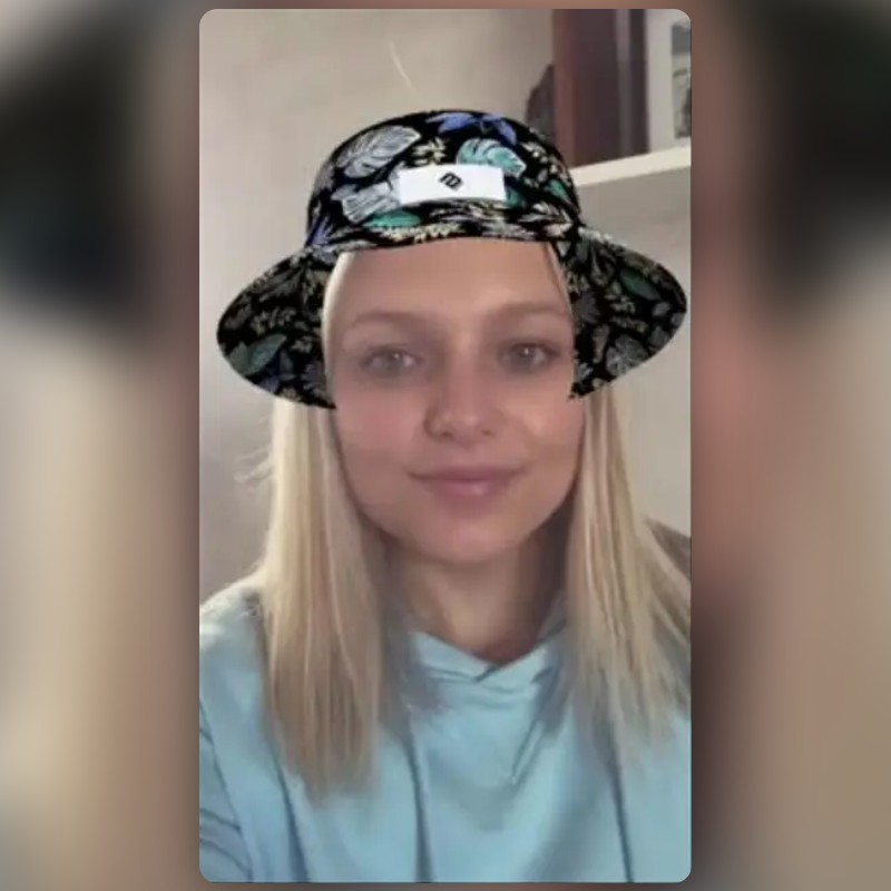 Bucket Hat Lens by bangers & mash Snapchat Lenses and Filters