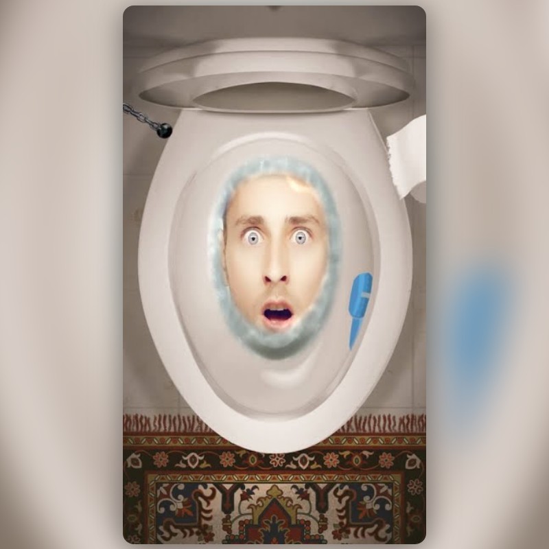 Toilet Filter by Snapchat | Snapchat Lenses->すべての結果