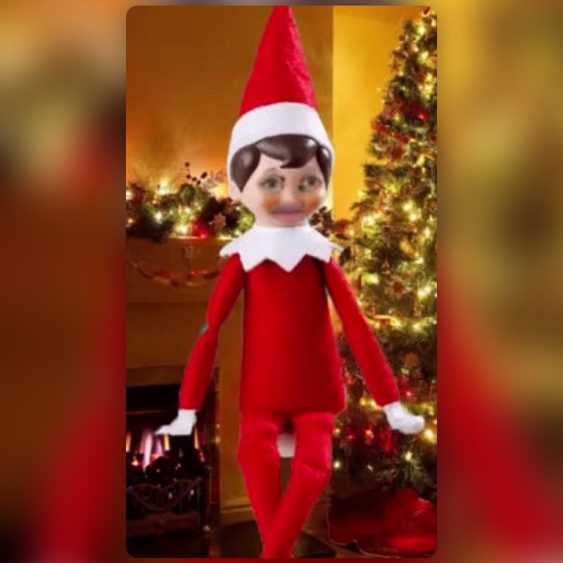 Elf On The Shelf Lens by SoFunny Vidz - Snapchat Lenses and Filters