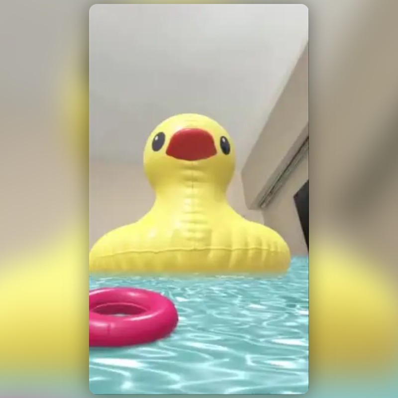 Snapchat Pool Inflatable Pool Party Lens by Hakan Turinay - Snapchat Lenses and Filters