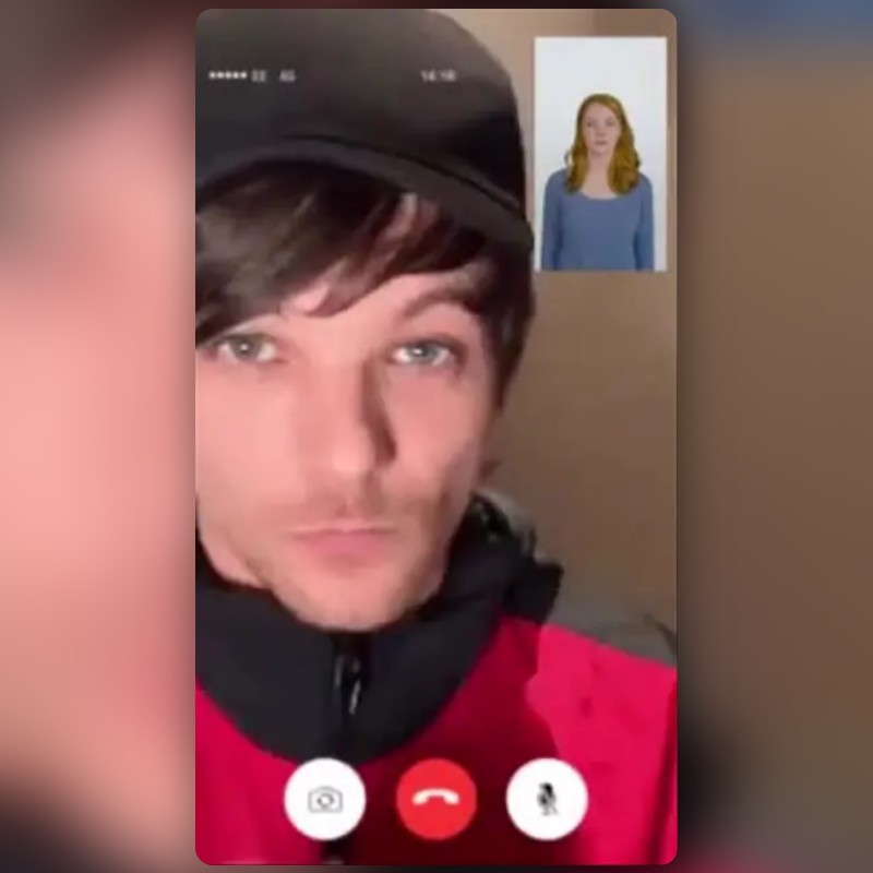 louis Facetime Lens by Jawan Snapchat Lenses and Filters