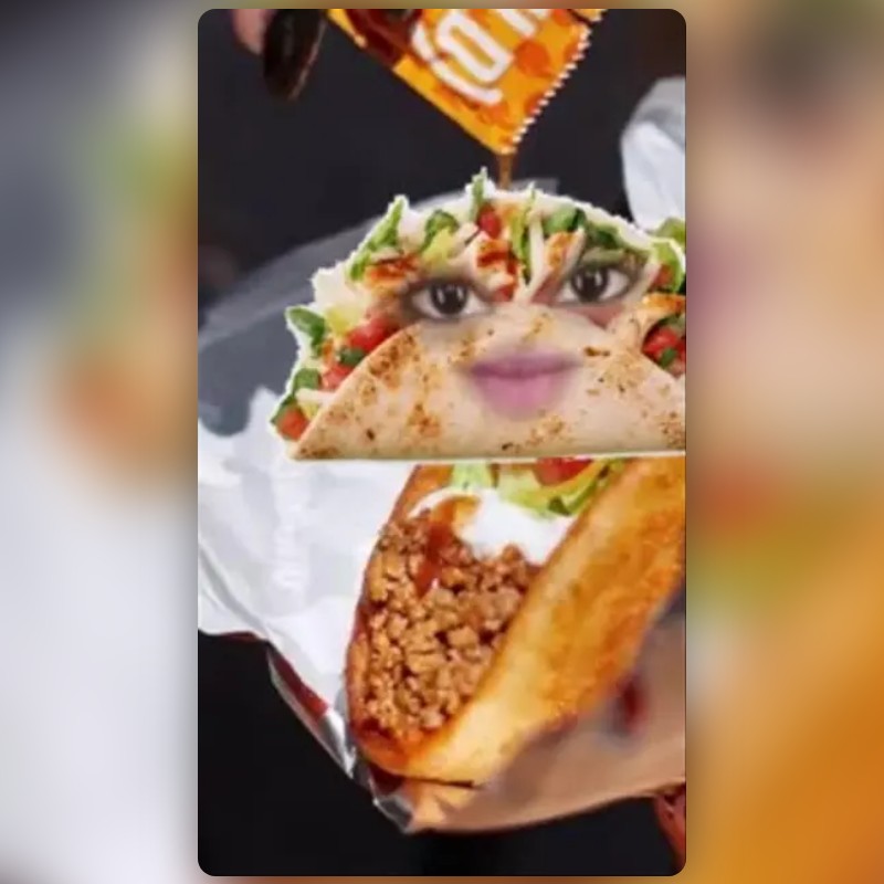 Taco Lens by bernadette☁️ Snapchat Lenses and Filters