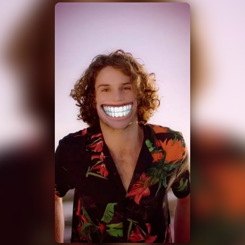 Big Smile Lens by Snapchat Snapchat Lenses and Filters