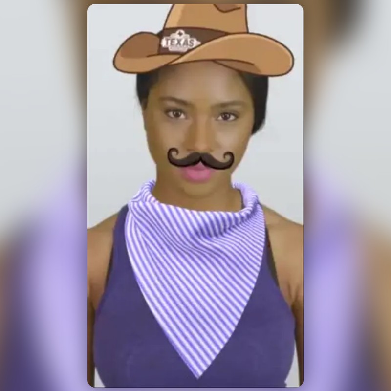 Cowboy Lens by Madeleinee Snapchat Lenses and Filters