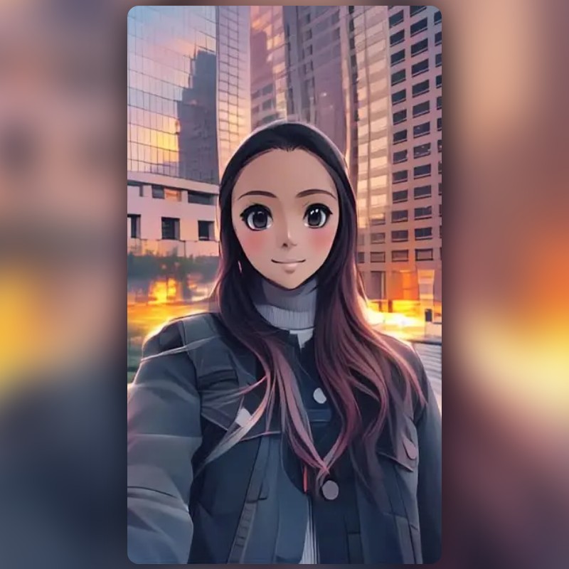 Art Styles by Snapが作成したAnime Meフィルター | Snapchatレンズ