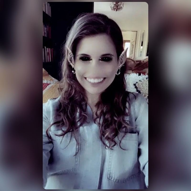 Snapchatが作成したDark Elfフィルター | Snapchatレンズ