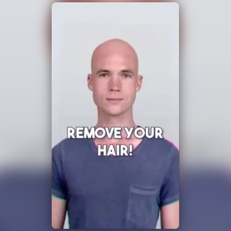 Bald Head Lens by SirQu3ntin Snapchat Lenses and Filters