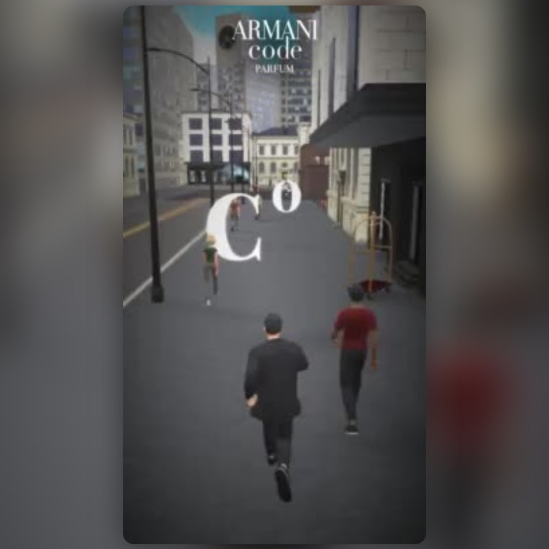 Armani Code Lens by Armani beauty Snapchat Lenses and Filters