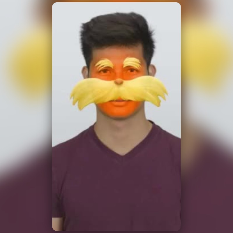 Become the Lorax Lens by Dairy Milk (corpse version) - Snapchat Lenses ...