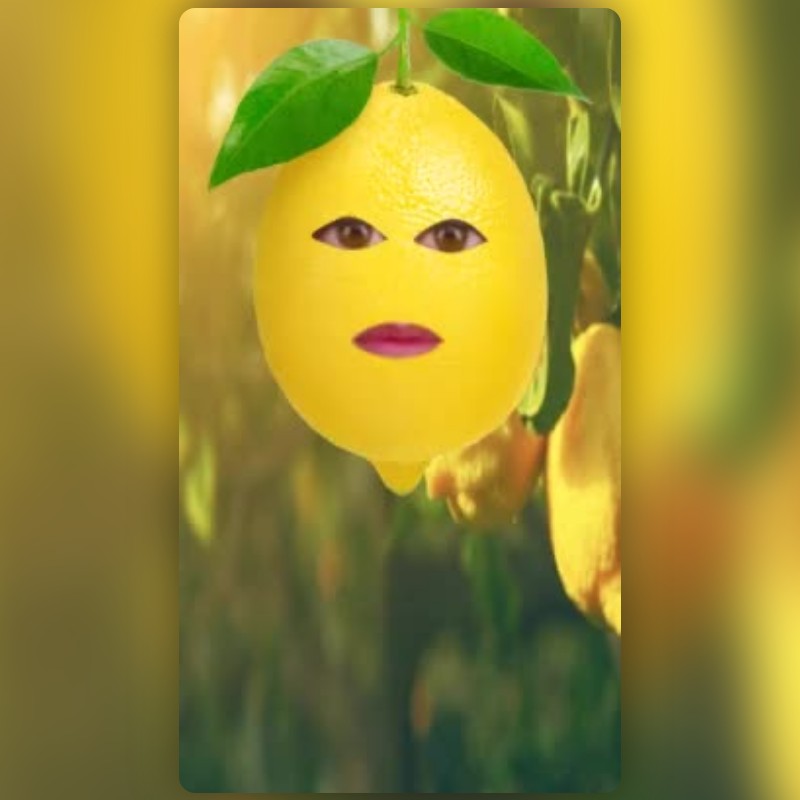 Lemon Lens by Lentera - Snapchat Lenses and Filters