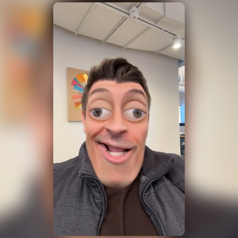 Snapchatが作成したFun Eyes フィルター | Snapchatレンズ