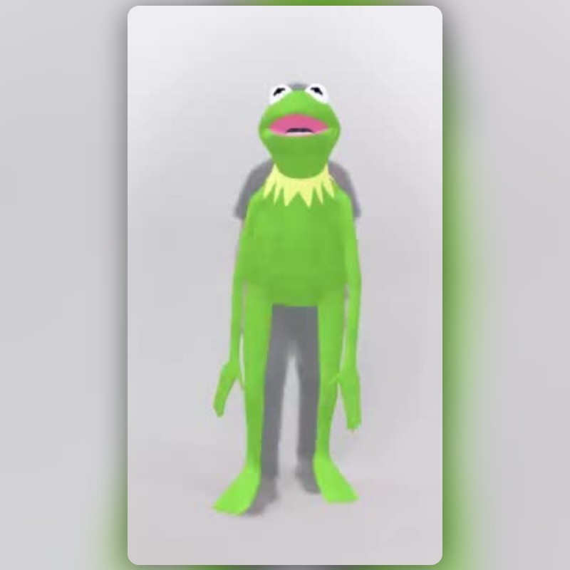 Kermit Lens by Daniel Pikl - Snapchat Lenses and Filters