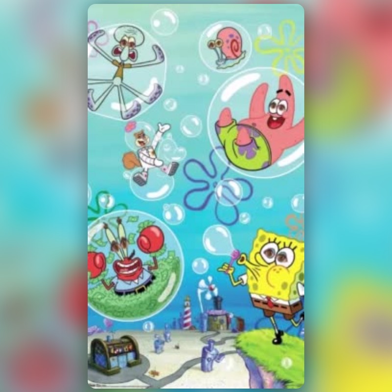 Spongebob Square Lens By Sahda Ardelia Snapchat Lenses And Filters