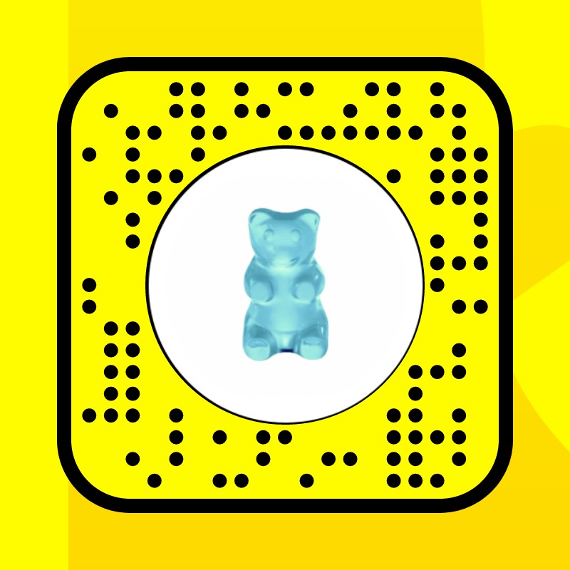 Blue Gummy Bear Lens by s Snapchat Lenses and Filters