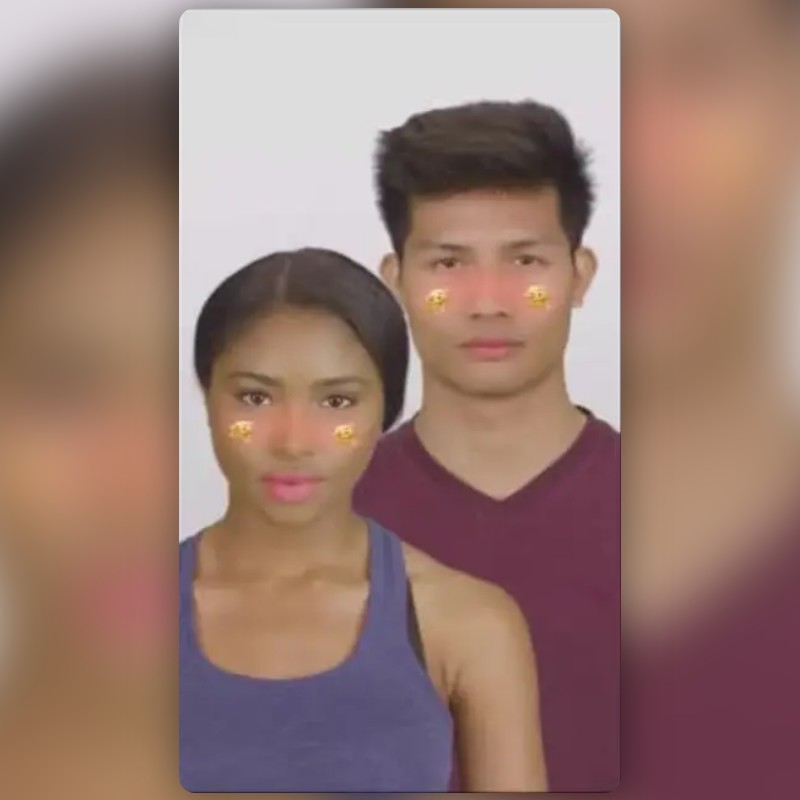 Drunk Emoji Blush Lens by Kirat Dhaliwal Snapchat Lenses and Filters