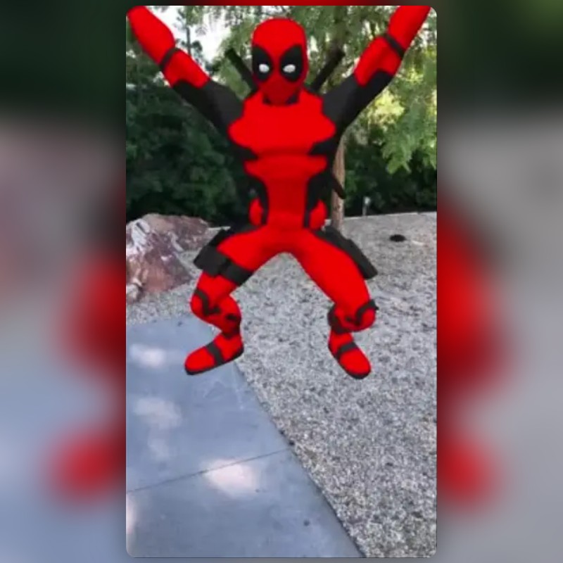 YMCA deadpool Filter by Will | Snapchat Lenses
