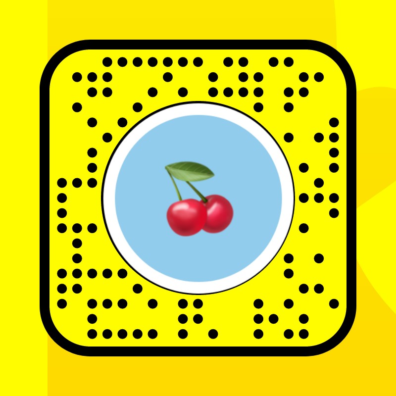 CHERRY EMOJI Lens by Inge Stephan Snapchat Lenses and Filters