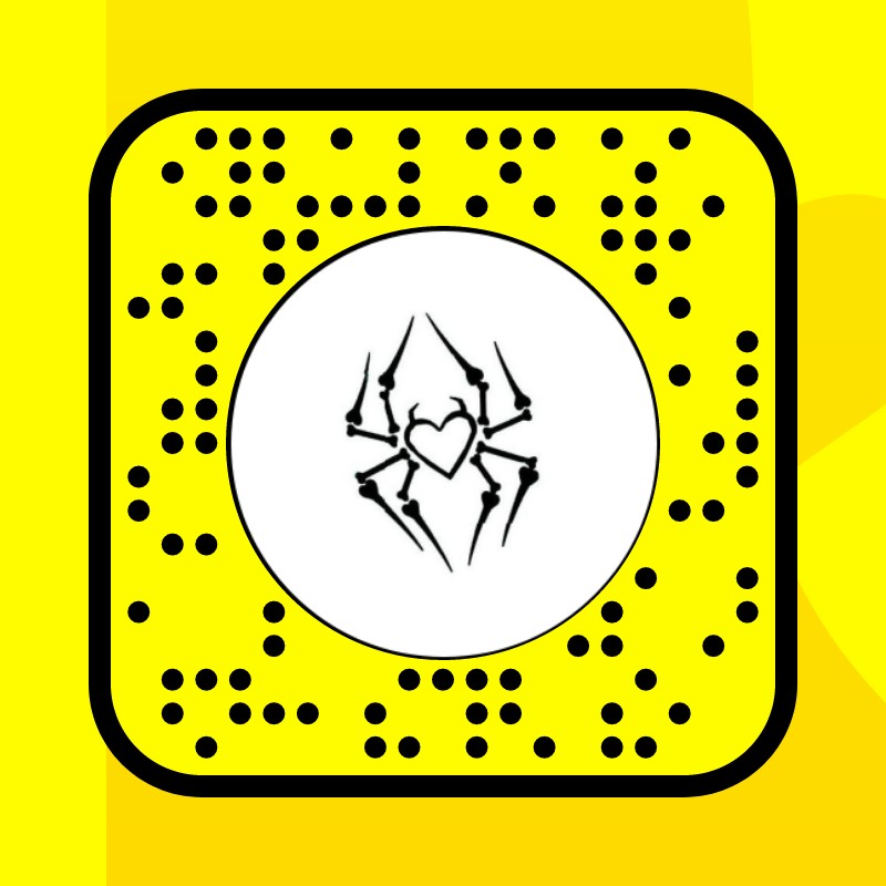 Spider Heart Black Lens by 𝖙𝖆𝖒𝖊𝖗 Snapchat Lenses and Filters