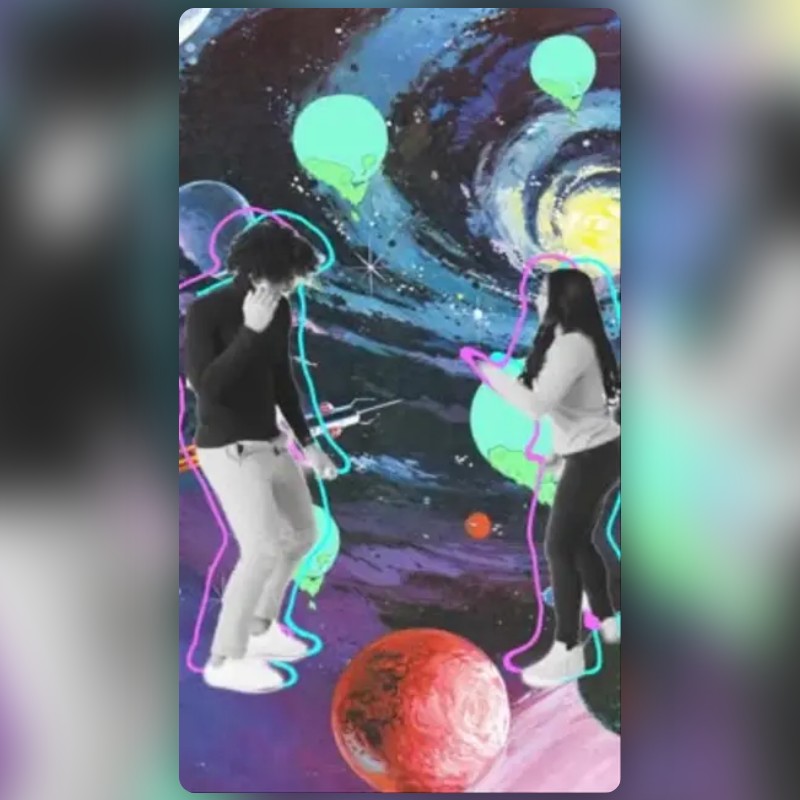 Space Filter by 𝙅 🚀 Snapchat Lenses
