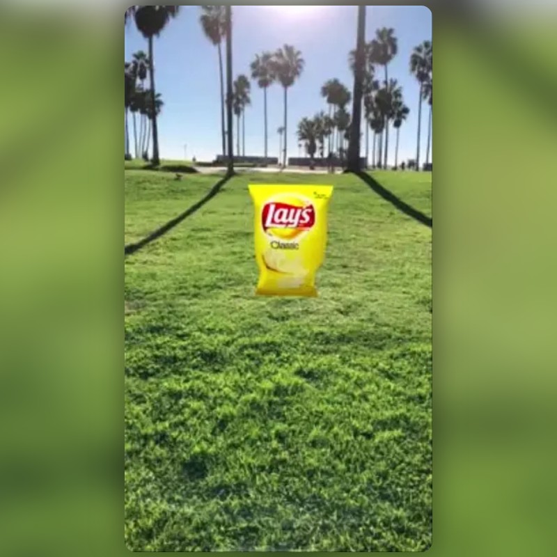 Lays Chips Lens by Gina Saluccio Snapchat Lenses and Filters
