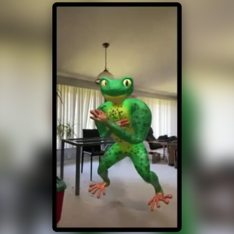 Frog Dude Lens by Blair Adams Snapchat Lenses and Filters