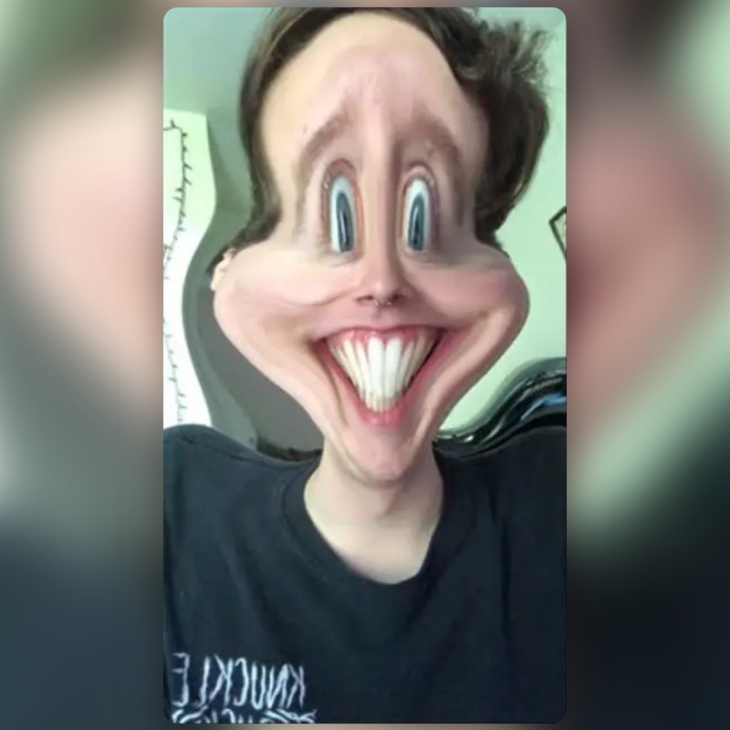 Scary Chipmunk Lens by Dylan Cantrick Snapchat Lenses and Filters