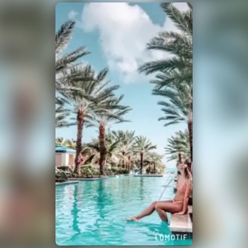 bahamas kira Lens by samm💓 Snapchat Lenses and Filters