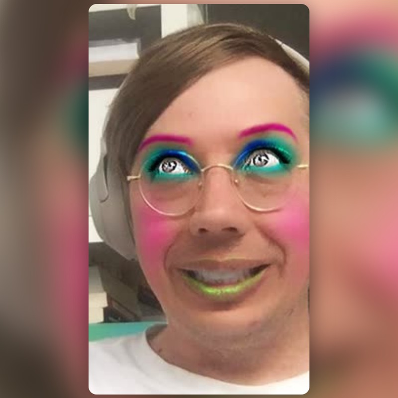 Bad Makeup Lens by Jeremy Bailey - Snapchat Lenses and Filters