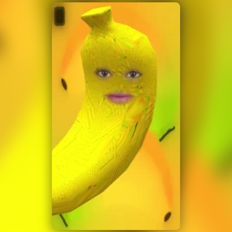 Smiling Bannana Lens by Tushar🦋 - Snapchat Lenses and Filters