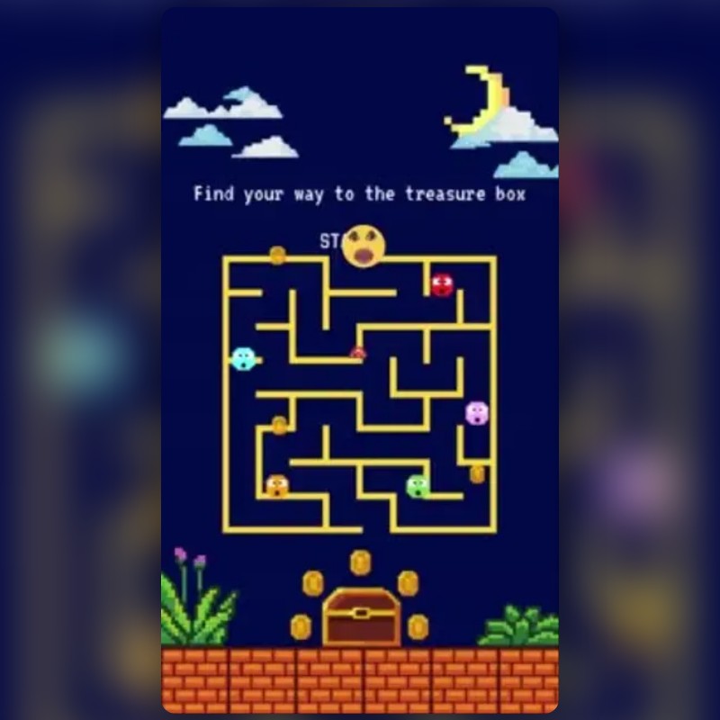 The Maze Game Lens by Ananda Permata Snapchat Lenses and Filters