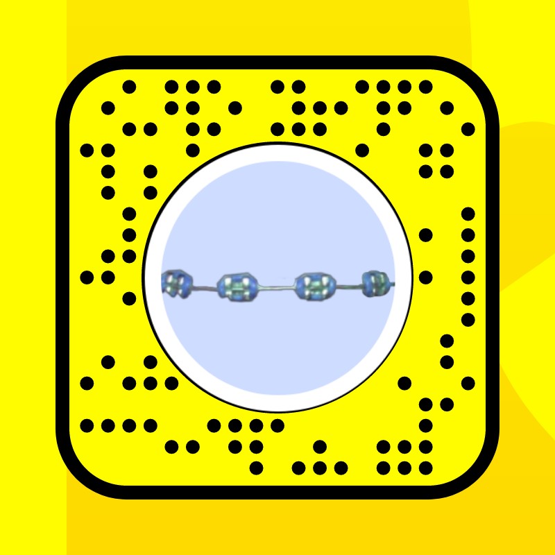 Braces Blue Lens by Roselyn Snapchat Lenses and Filters