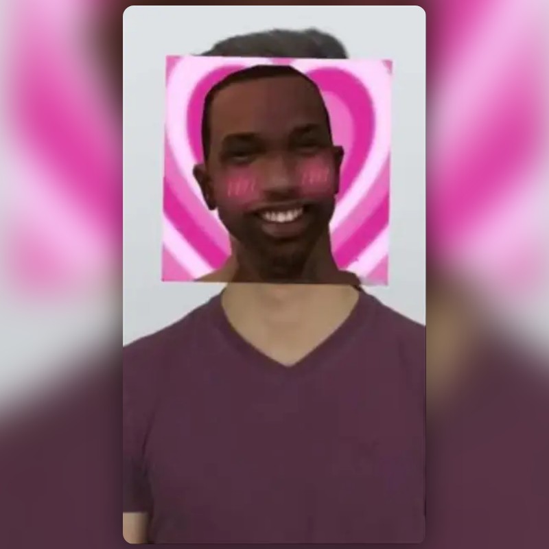 blushin guy Lens by Insyira Snapchat Lenses and Filters