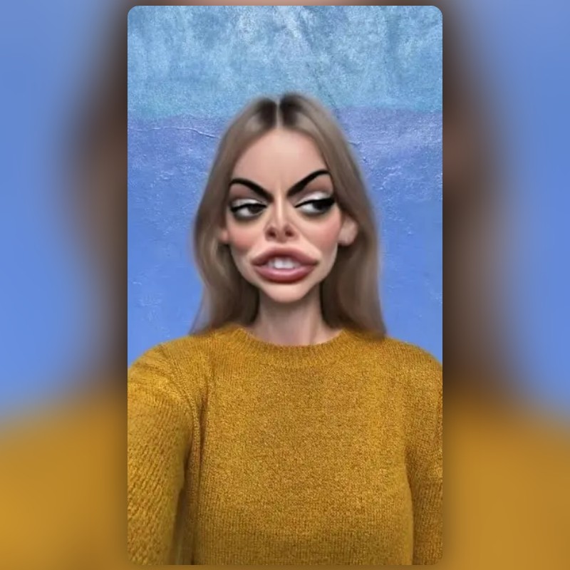 由 Snapchat 創作的 Caricature 濾鏡 | Snapchat 特效鏡頭
