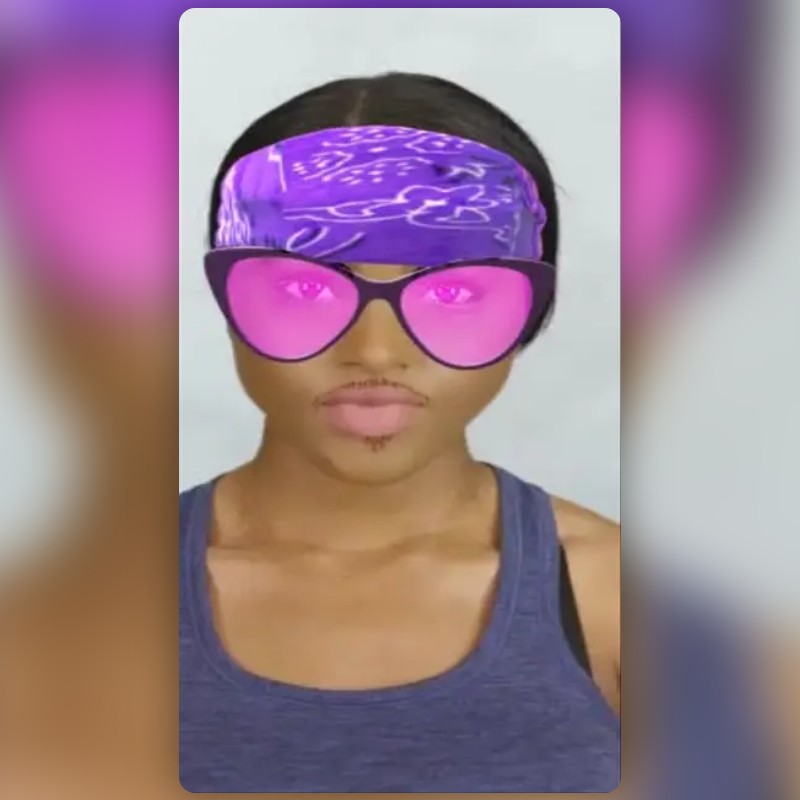 Purple Reigns Lens by Christian Vela Snapchat Lenses and Filters