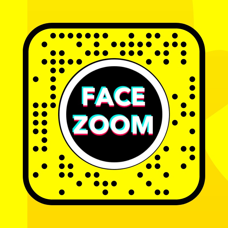 FACE ZOOM TIKTOK Lens by Slide Up App😂💕 Snapchat Lenses and Filters