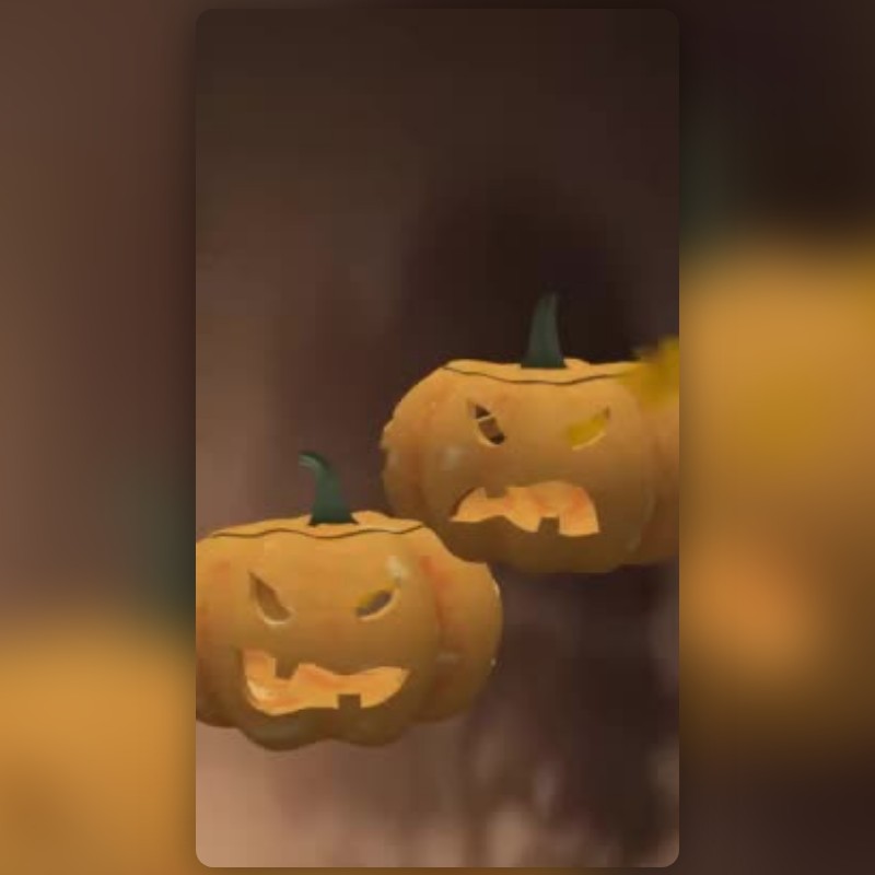 Pumpkin Flatten Lens By Ger Killeen Snapchat Lenses And Filters