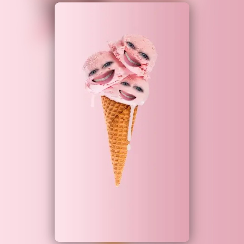 Ice Cream Lens by Snapchat Snapchat Lenses and Filters