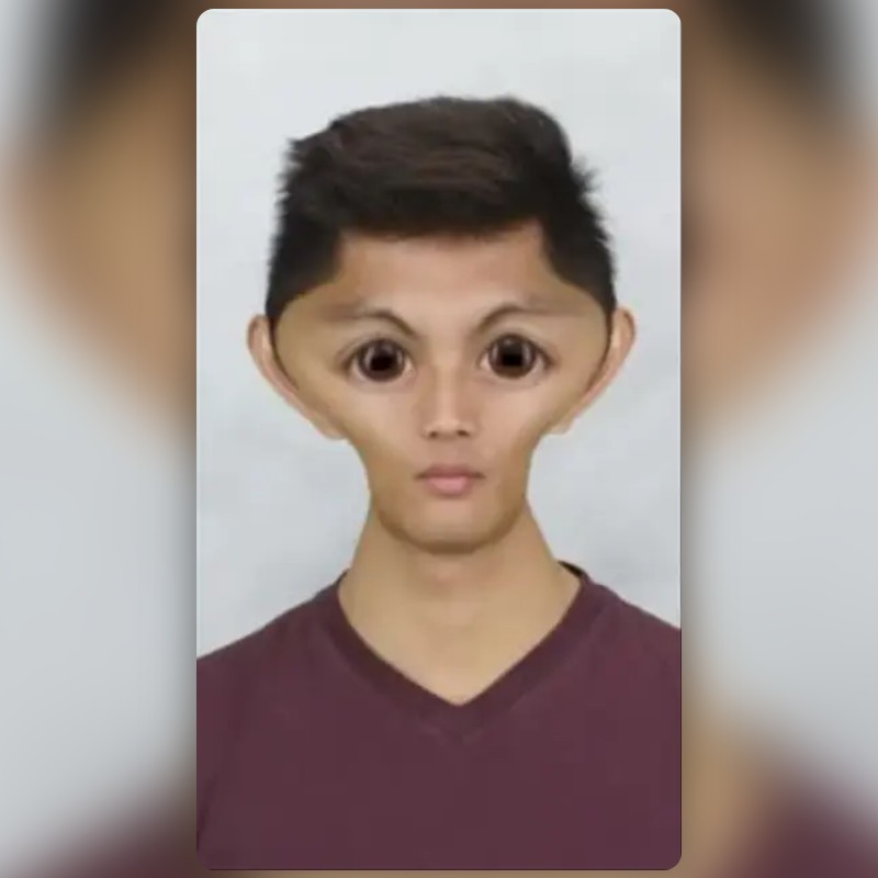 Cute Alien Lens by cwicke - Snapchat Lenses and Filters