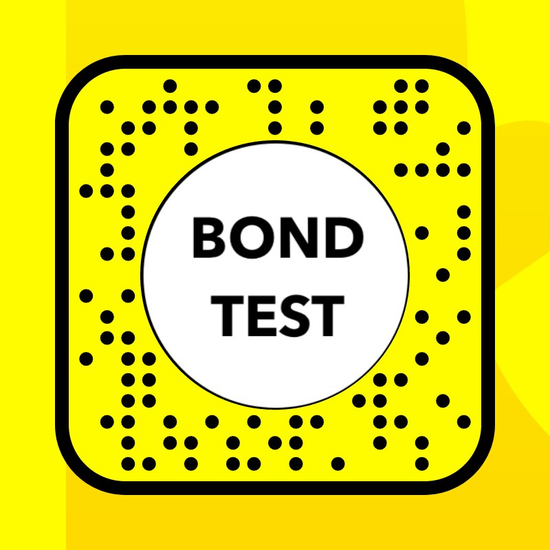 BOND TEST Lens by Slide Up App😂💕 Snapchat Lenses and Filters