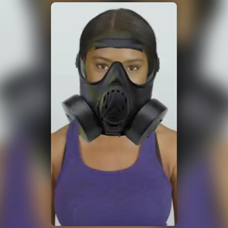 Gas Mask Lens by ZAH Snapchat Lenses and Filters