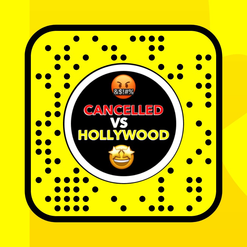 เลนส์ CANCEL HOLLYWOOD สร้างโดย Slide Up App😂💕 เลนส์และฟิลเตอร์