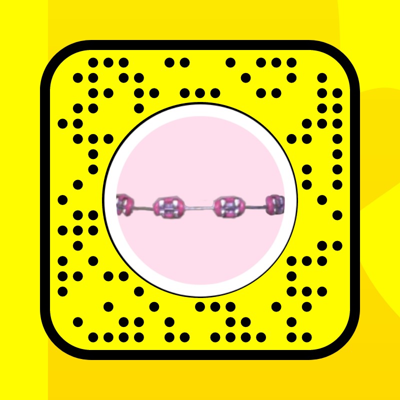 Braces Pink Lens by Roselyn Snapchat Lenses and Filters