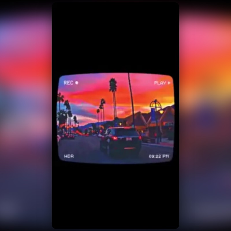 VHS candid Lens by sujal⭐️ Snapchat Lenses and Filters