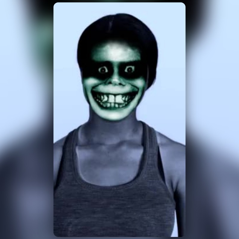 Scary Face Lens by Shania - Snapchat Lenses and Filters