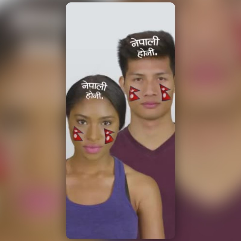 Nepali Honi Lens By Prosis Hunching 17 Snapchat Lenses And Filters