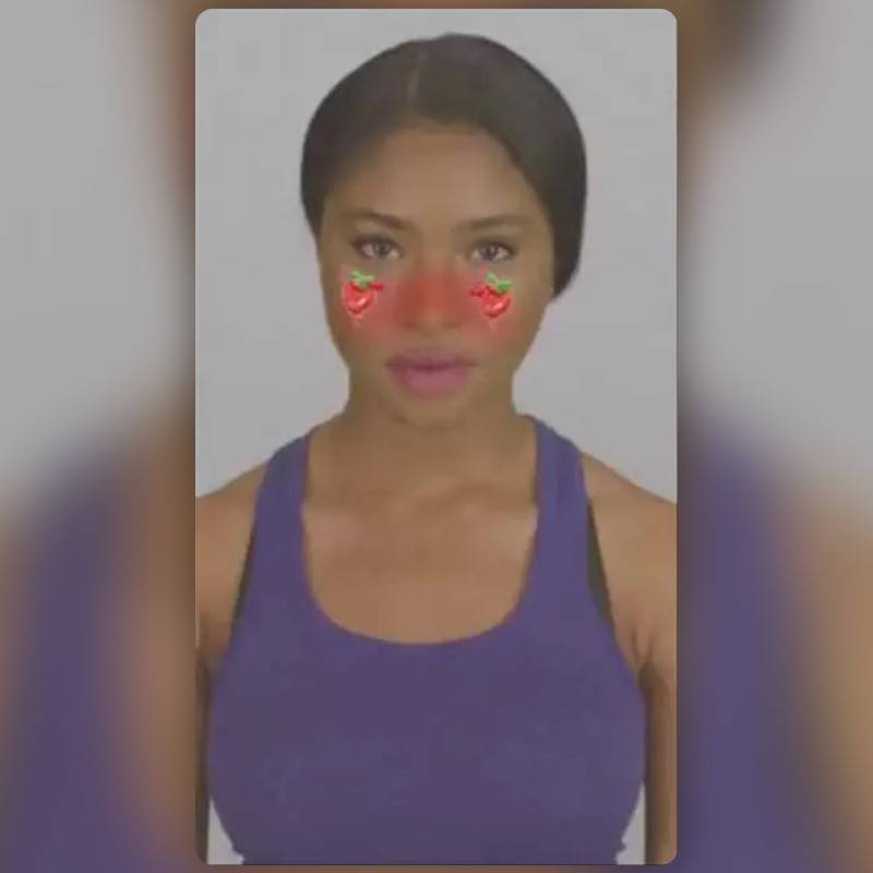 strawberry Lens by Zahra🍓فراورز Snapchat Lenses and Filters