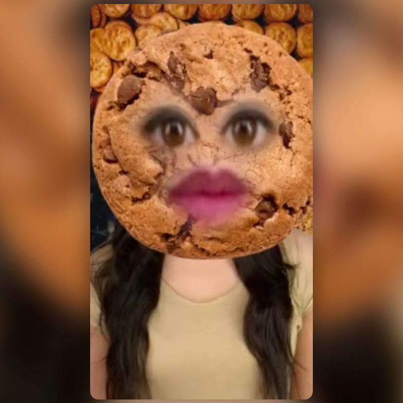 Choco Chip Cookies Lens by gaby🧚🏼‍♀️ Snapchat Lenses and Filters