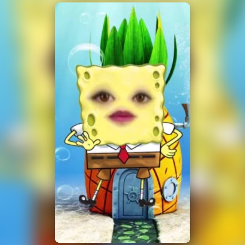 Spongebob Lens By Rachel Snapchat Lenses And Filters